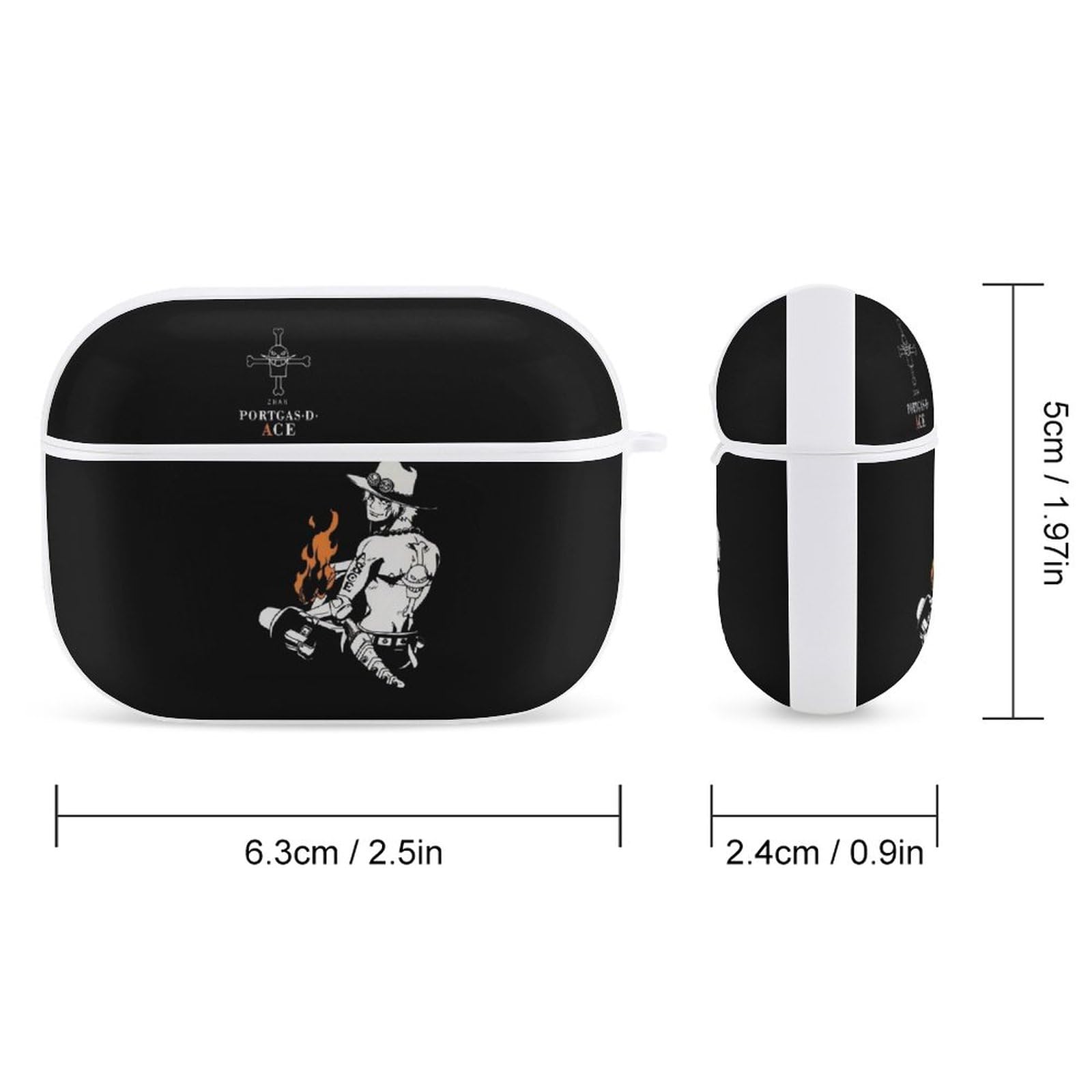 Amazon | AirPods Proケース ワンピース ONE PIECE ポートガス・D